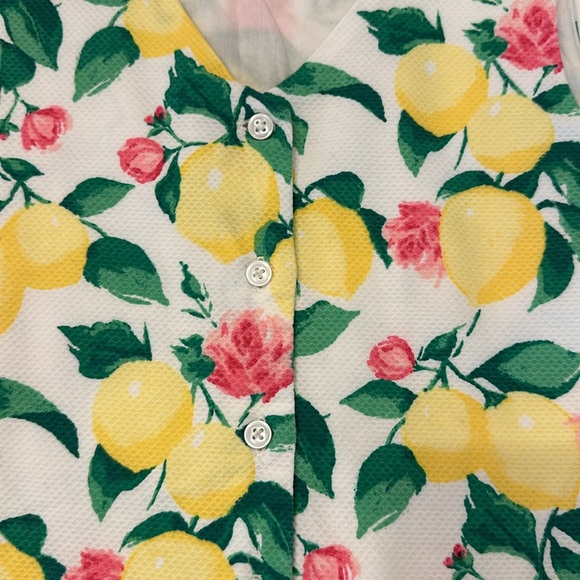 Janie and Jack Girl’s 8 Peplum Top Size 8 (Lemon Cafe) - Picture 3 of 6